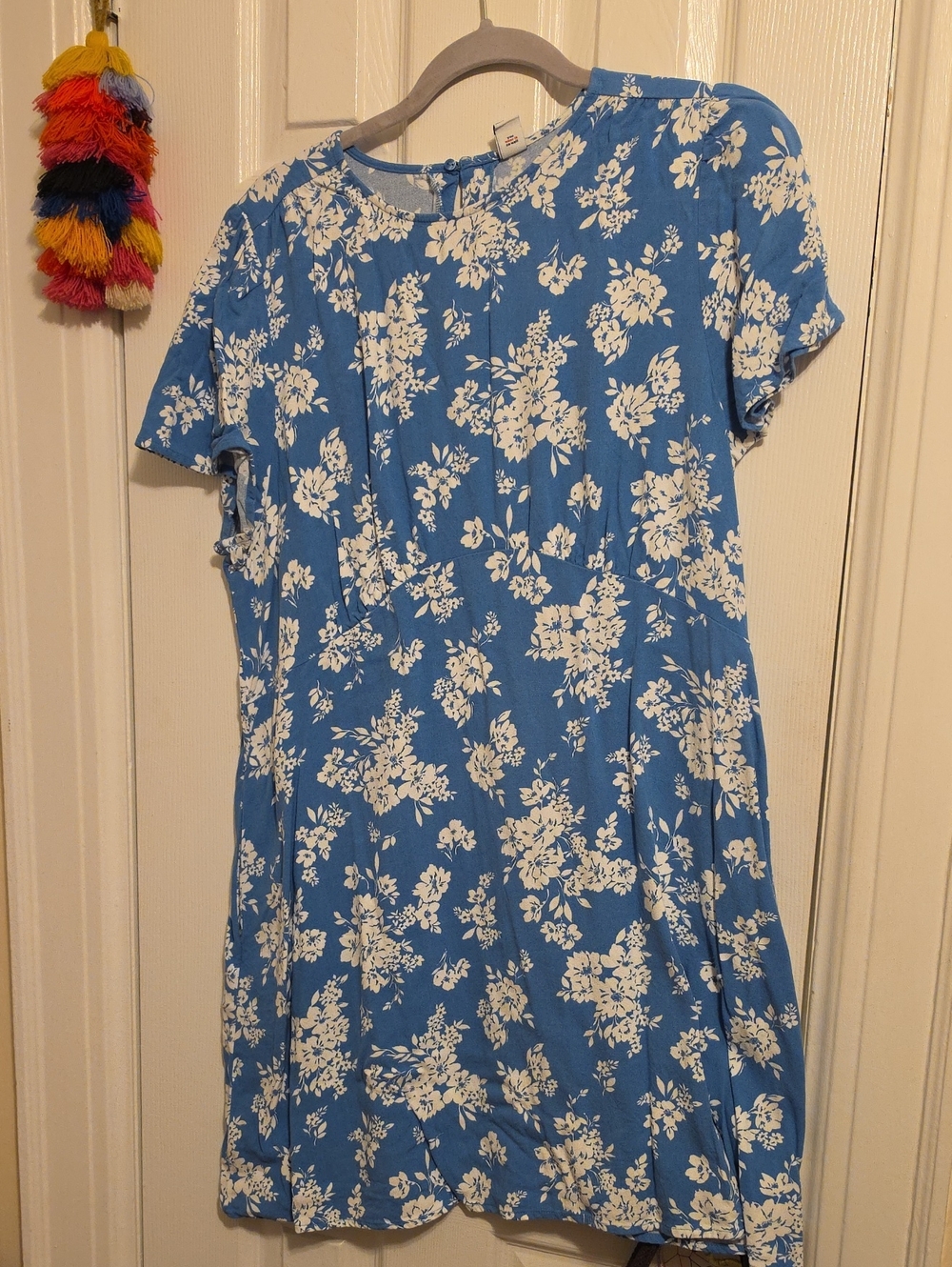 OLD NAVY BLUE FLORAL DRESS